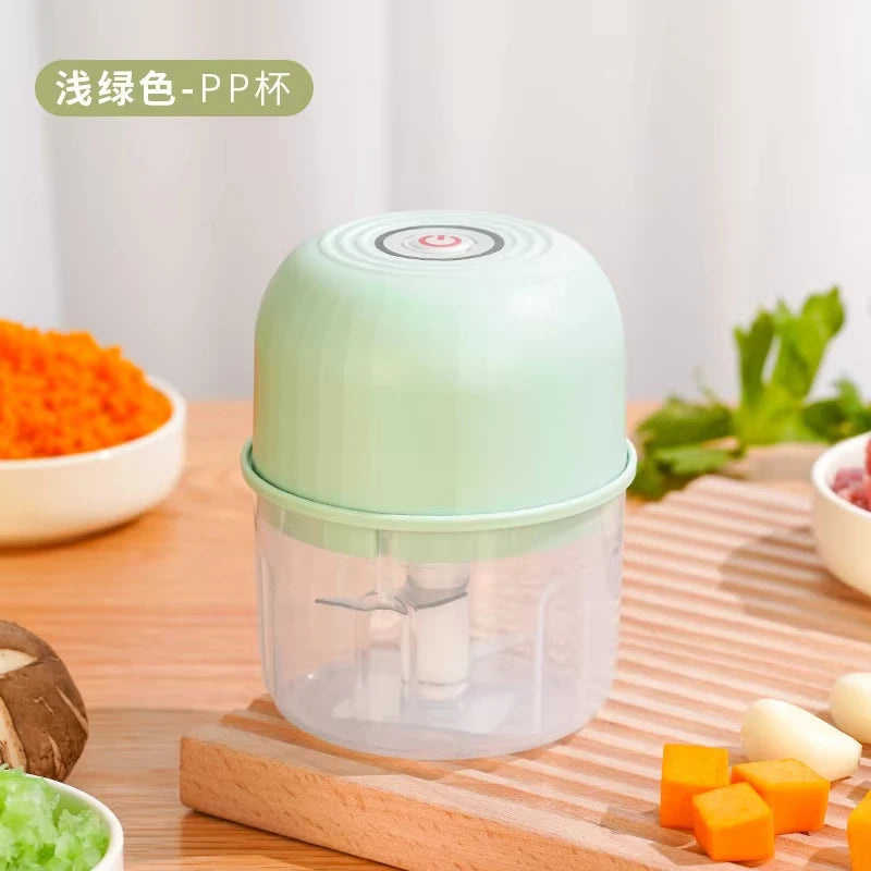 USB Portable Electric Garlic Chopper 260ML