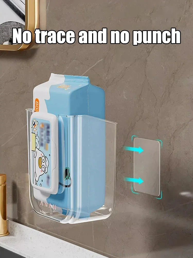 Wall Mounted Wet Wipes Storage Box