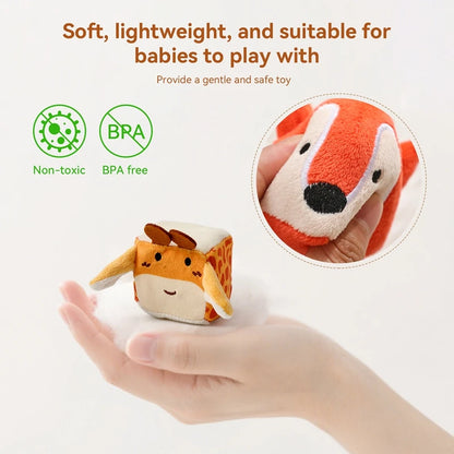 Montessori Plush Farm House & Animal Play Set