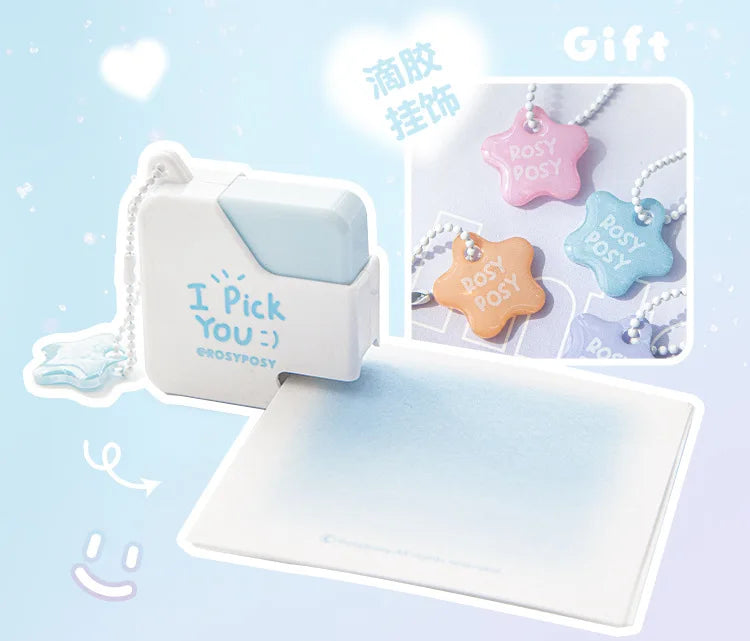 RosyPosy Mini Cube Stapler