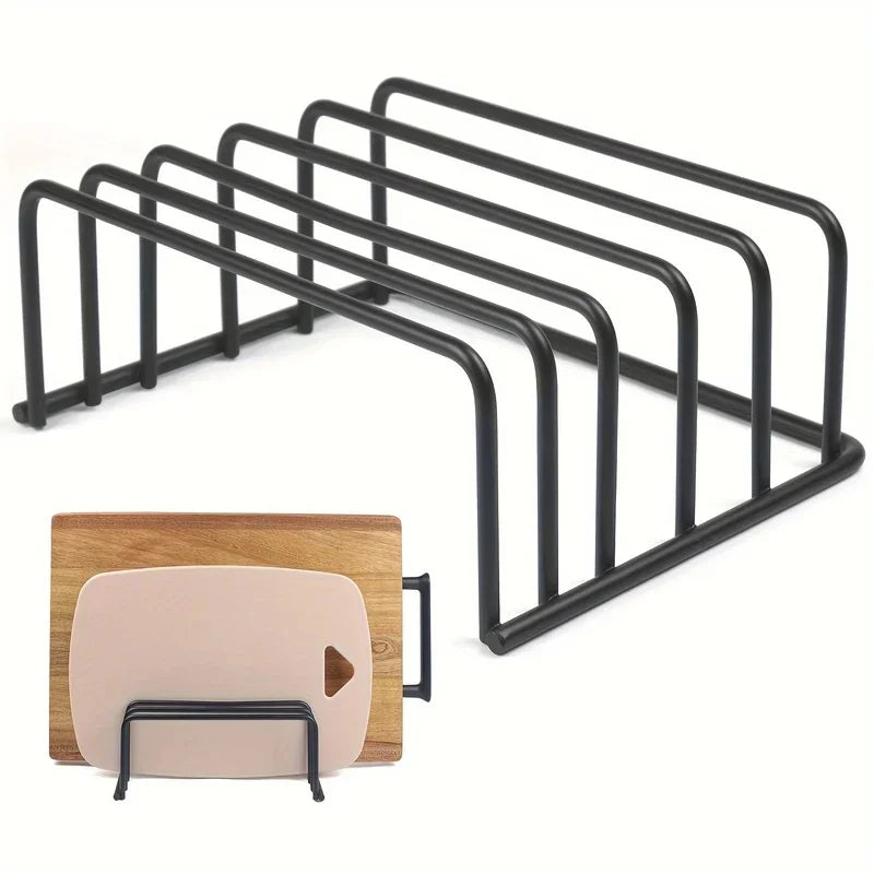 Kitchen Cutting Board Storage Rack
