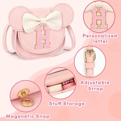Personalised Initial Kids Crossbody Bag