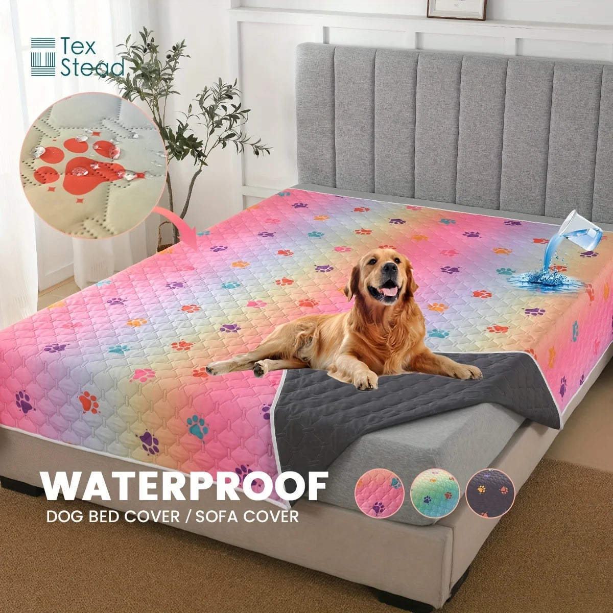 Waterproof Dog Bed Cover Mat