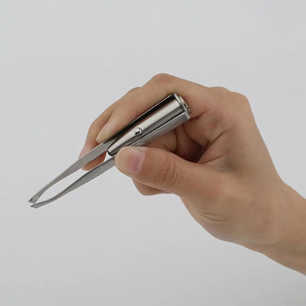 LED Light Precision Tweezers