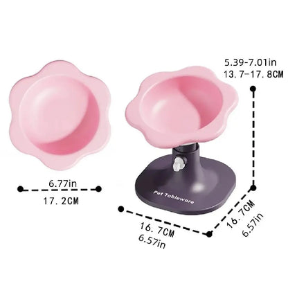 Adjustable Elevated Pet Bowl