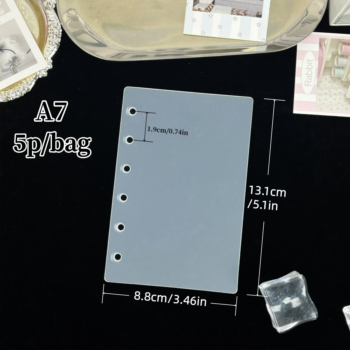 A5/A6/A7/M5 Loose-Leaf Notebook Dividers