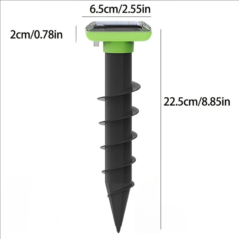 Solar Ultrasonic Animal Repeller Stake