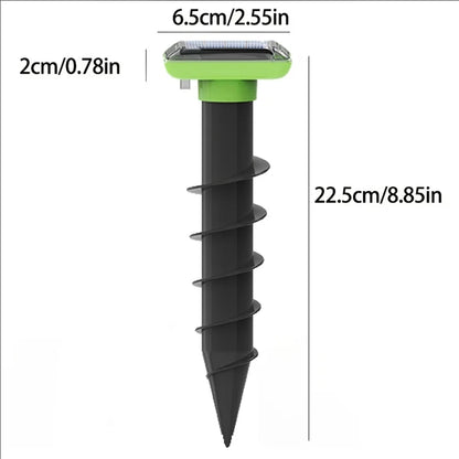 Solar Ultrasonic Animal Repeller Stake