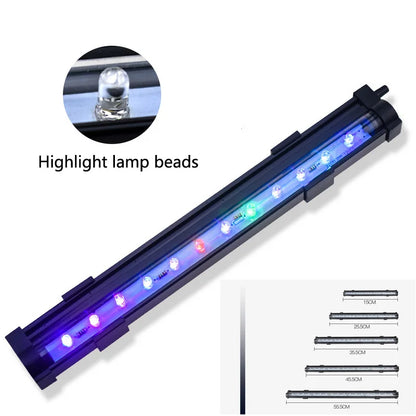 Practical Household Accessory – LED Air Bubble Light Aquarium Fish Tank – pp