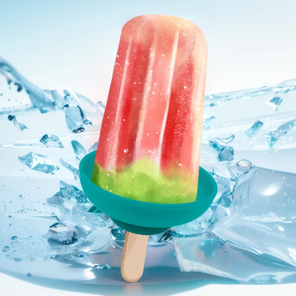 Silicone Anti-Drip Popsicle Holder for Kids