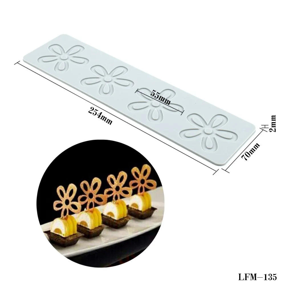 Silicone Lace Cake Decoration Mold