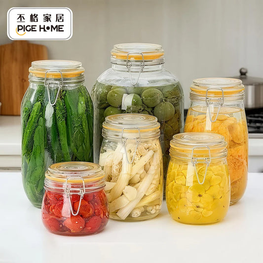 Airtight Glass Storage Jar