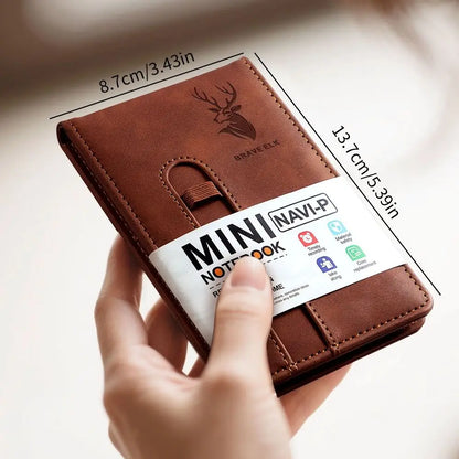 A7 Leather Pocket Notebook Set