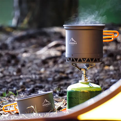 Widesea Outdoor Camping Cooking Pot Set