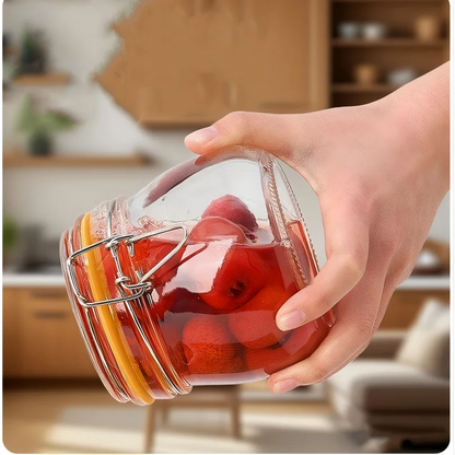 Airtight Glass Storage Jar