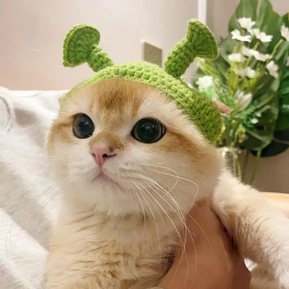 Autumn & Winter Knitted Cat Hat