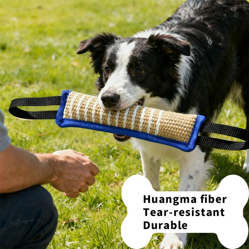 Linen Dog Bite Training Tug Toy