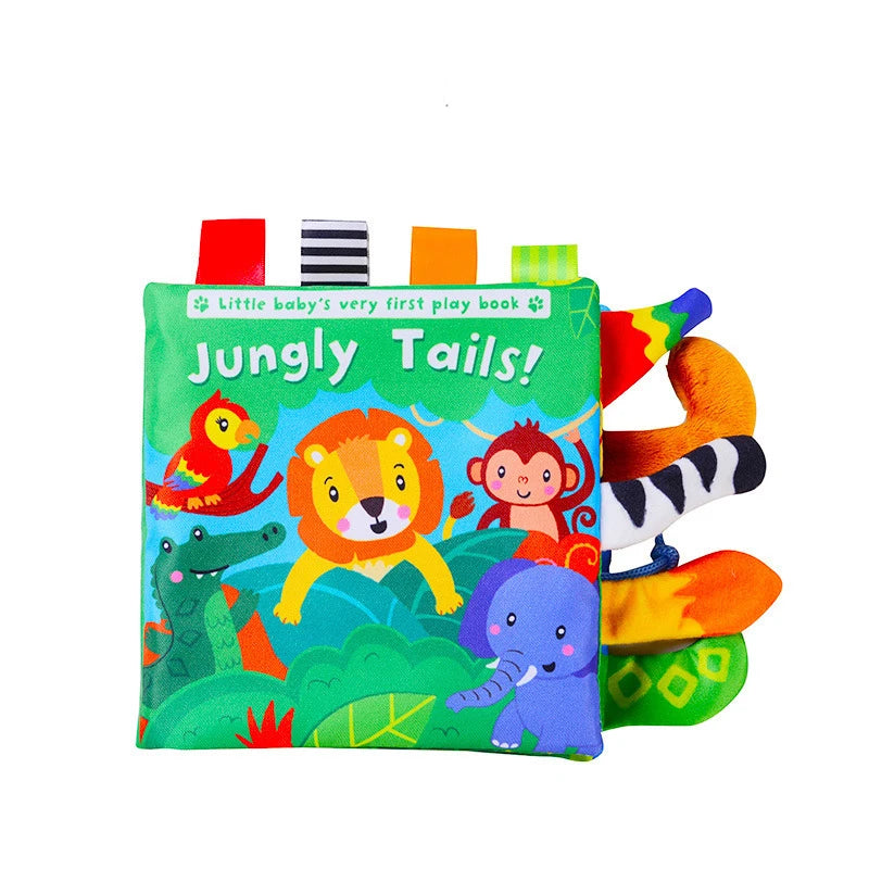 Soft Baby Sensory Cloth Book