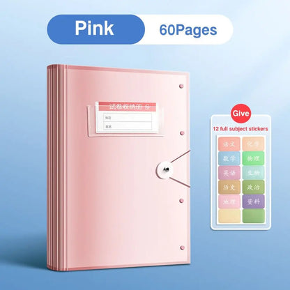 A3 Large Capacity File Folder