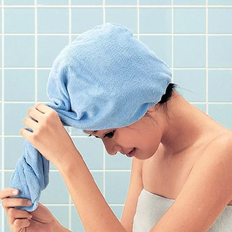 Microfibre Quick-Dry Hair Towel Wrap