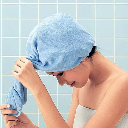 Microfibre Quick-Dry Hair Towel Wrap