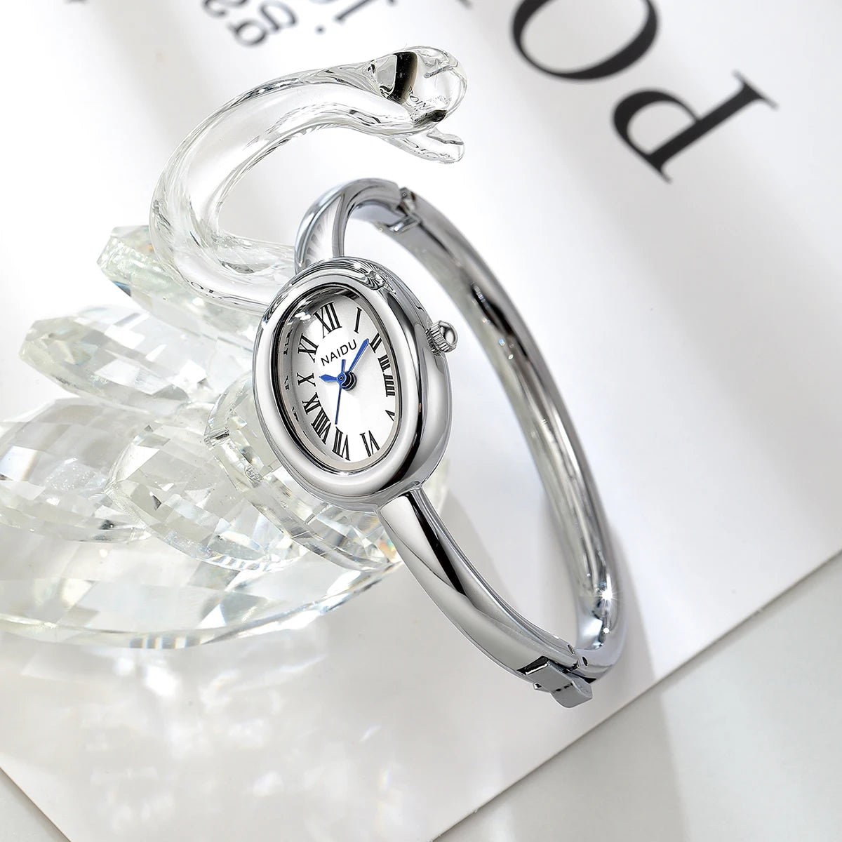 Women's Minimalist Roman Scale Quartz Fashion Watch