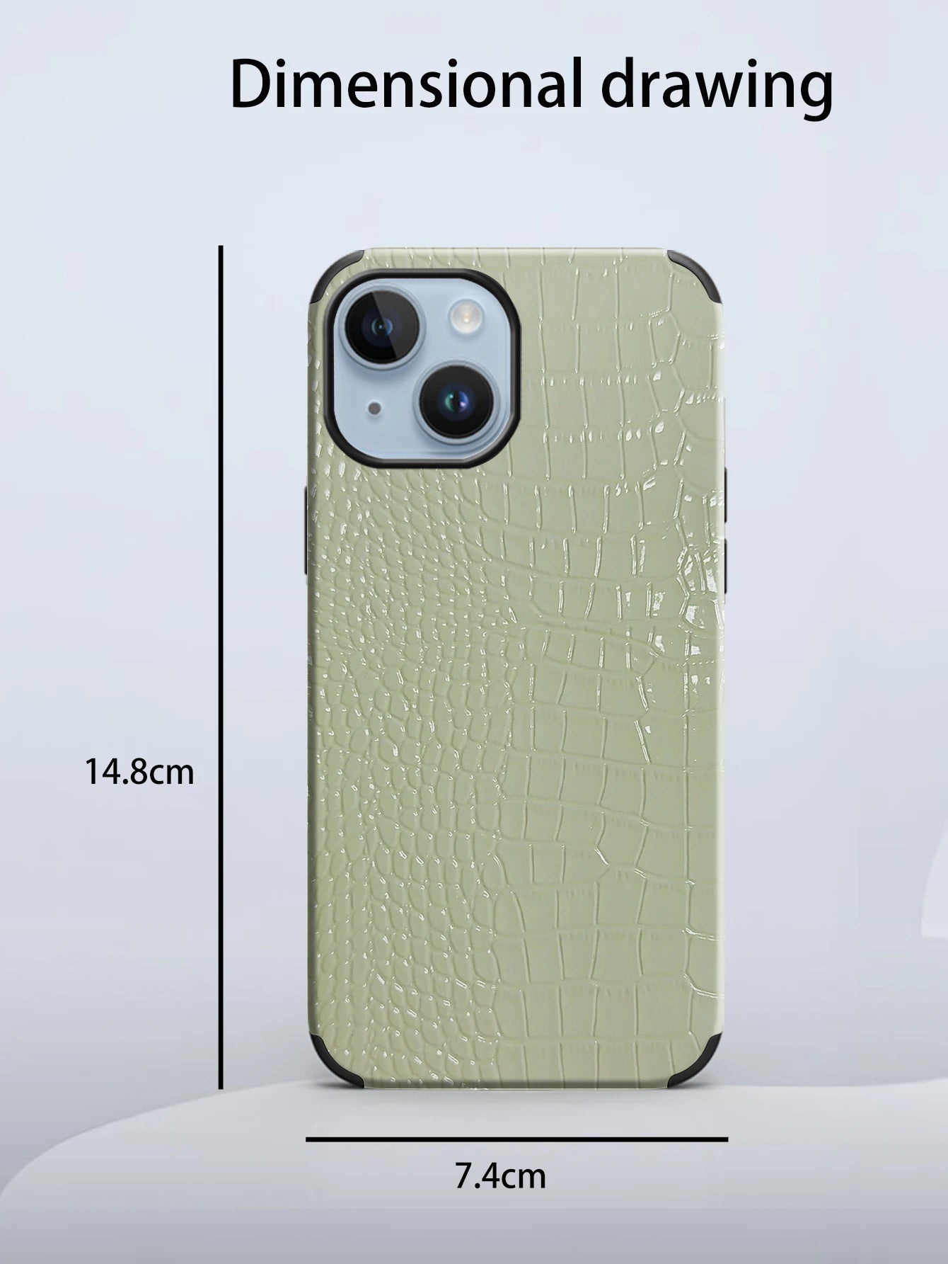 Luxury Crocodile Leather Phone Case