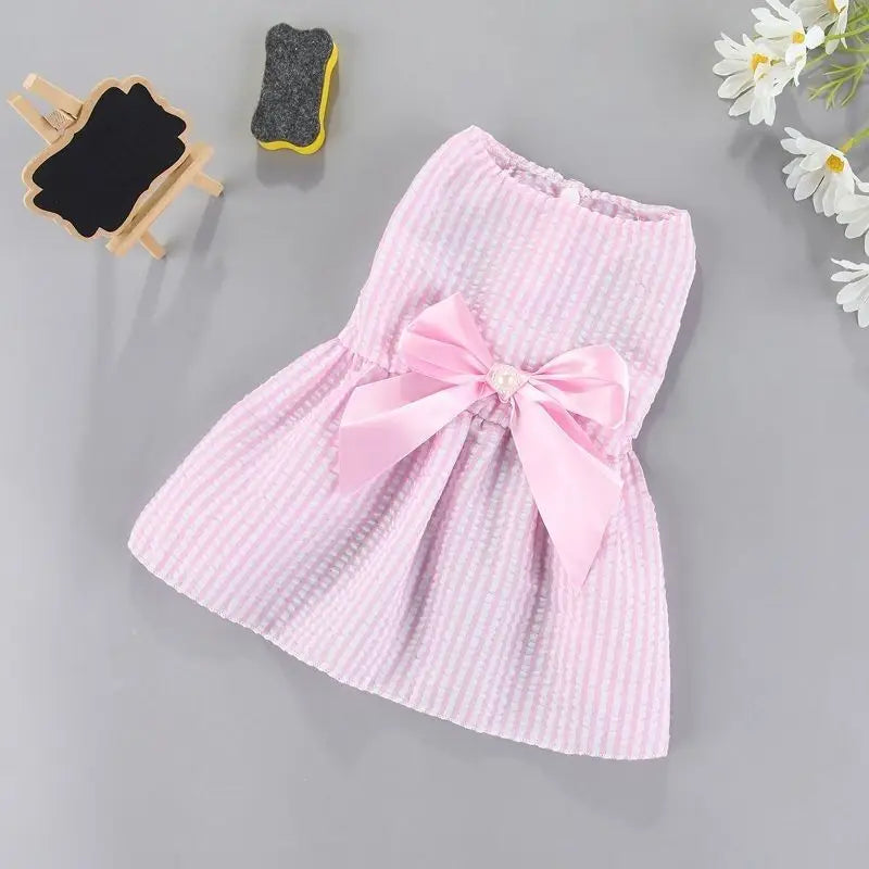 Princess Bow Pet Dress