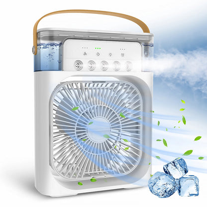 Portable USB Air Cooler Fan with Humidifier