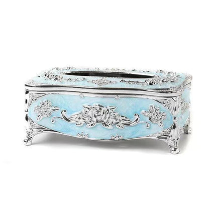 European Luxury Tissue Box Holder