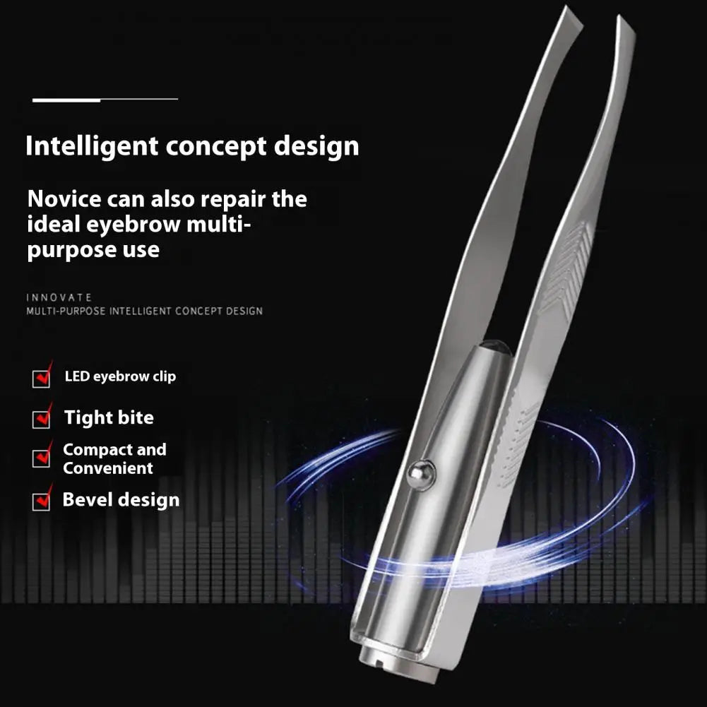 LED Light Precision Tweezers