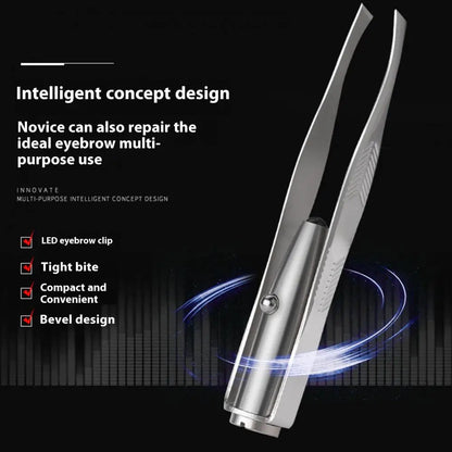 LED Light Precision Tweezers