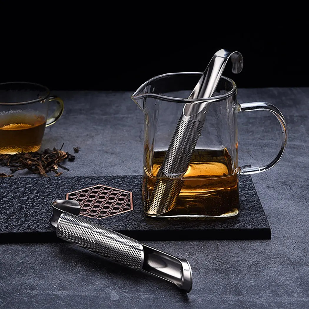 Stainless Steel Loose Leaf Tea Infuser with Long Handle