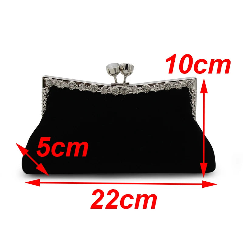 Rhinestone Evening Clutch Bag