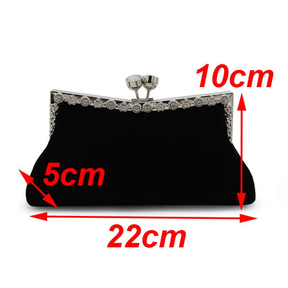 Rhinestone Evening Clutch Bag