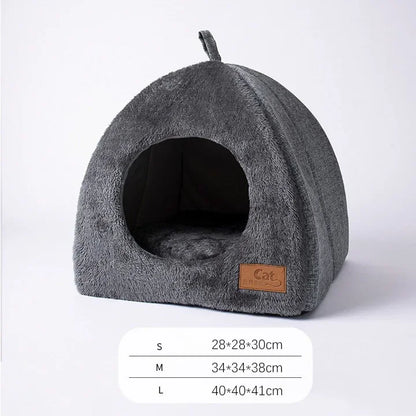 Triangle Cat Cave Bed