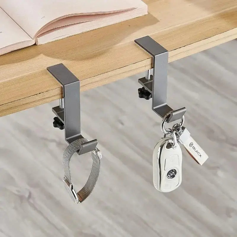Adjustable Under-Desk Storage Hook