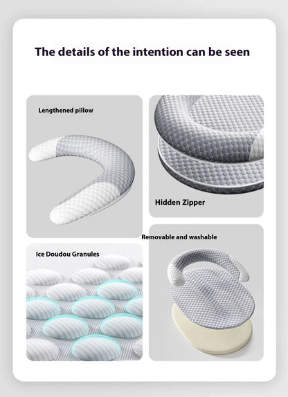 Premium Cooling Pet Lounger Bed