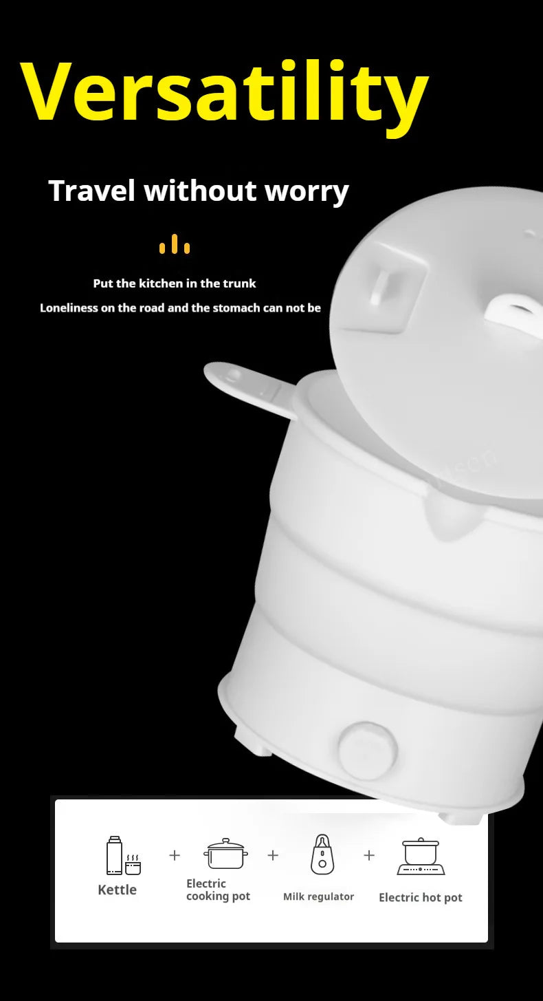 Foldable Electric Travel Pot