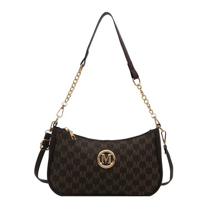 Vintage PU Leather Crossbody Satchel Bag