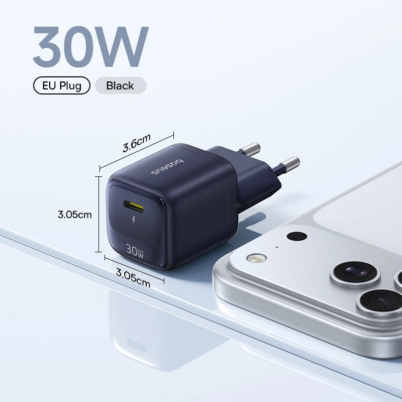 Baseus 30W GaN USB-C Fast Charger