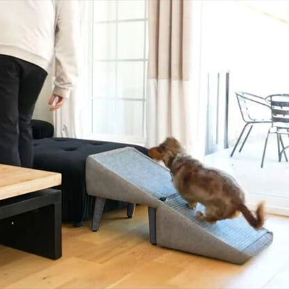 Foldable Non-Slip Pet Ramp & Step Stool