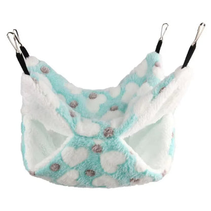 Winter Warm Double-Layer Small Pet Hammock