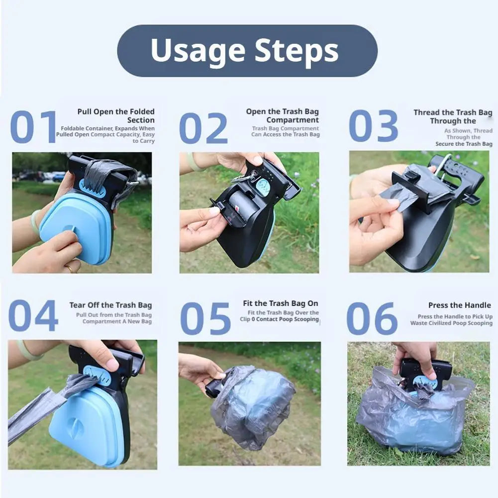 Portable Foldable Dog Pooper Scooper