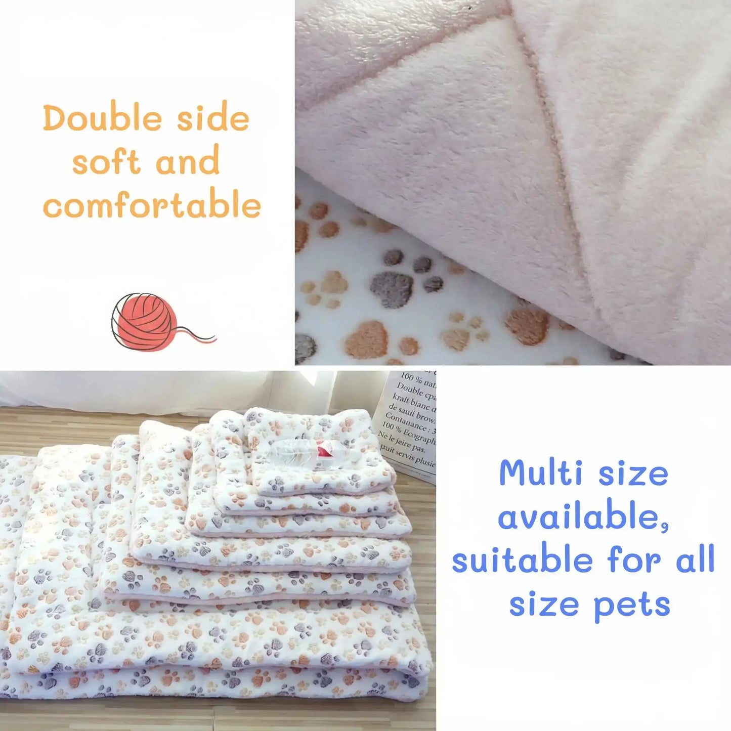 Portable Plush Dog Sleeping Mat