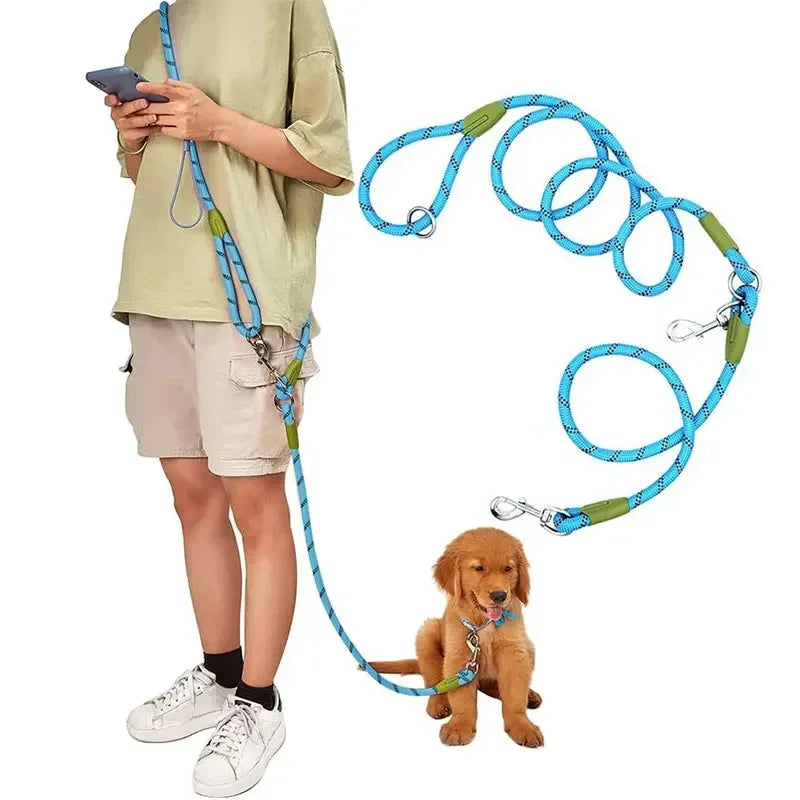 Reflective Hands-Free Dog Leash