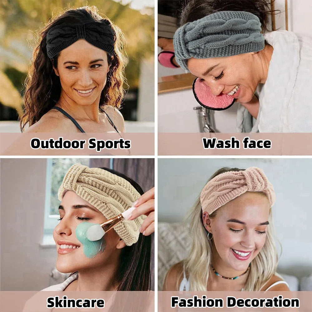 Women’s Winter Knitted Wide Headband