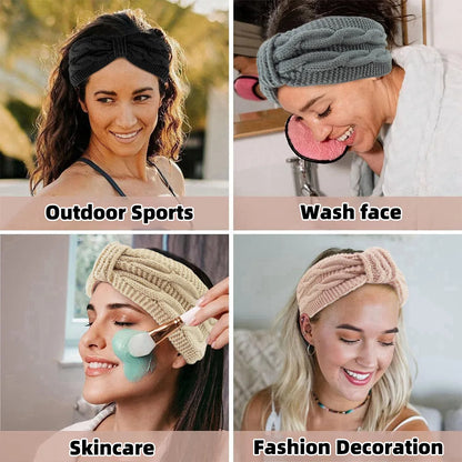 Women’s Winter Knitted Wide Headband