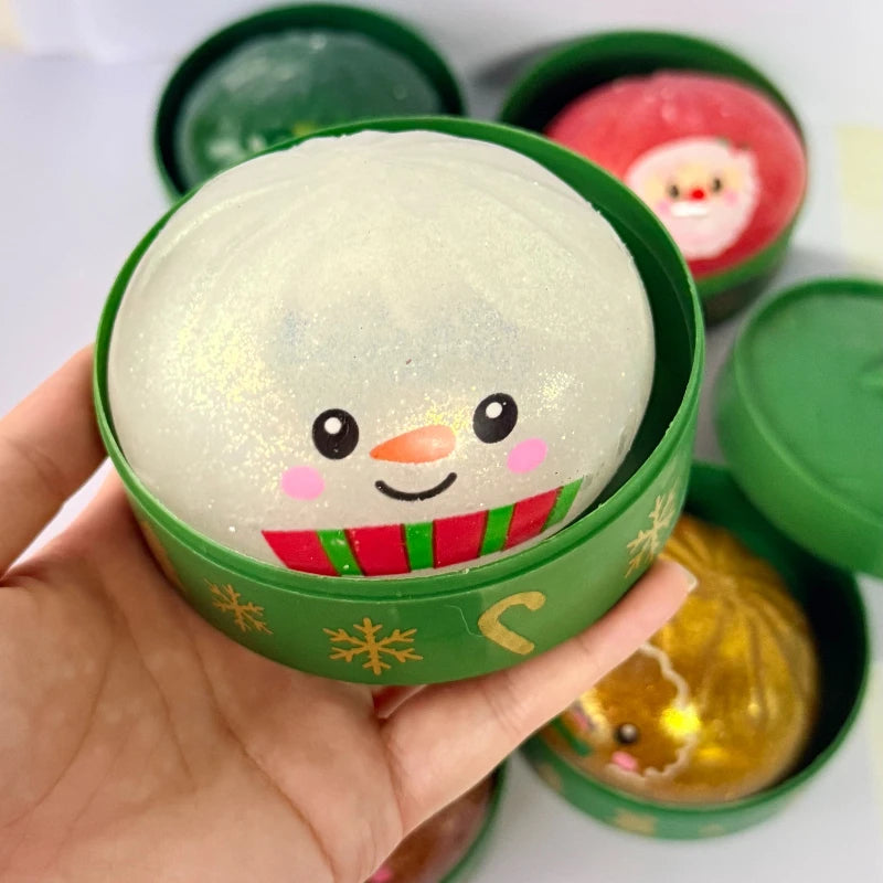 Christmas Dumpling Squishy Surprise Toy