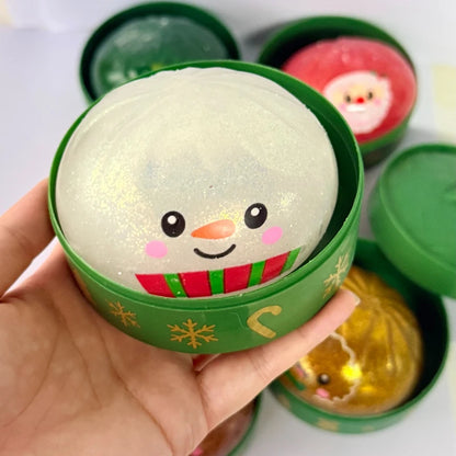 Christmas Dumpling Squishy Surprise Toy